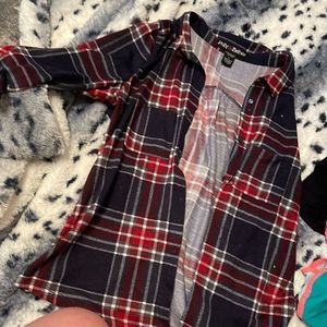 Plaid Shirt or Cardigan